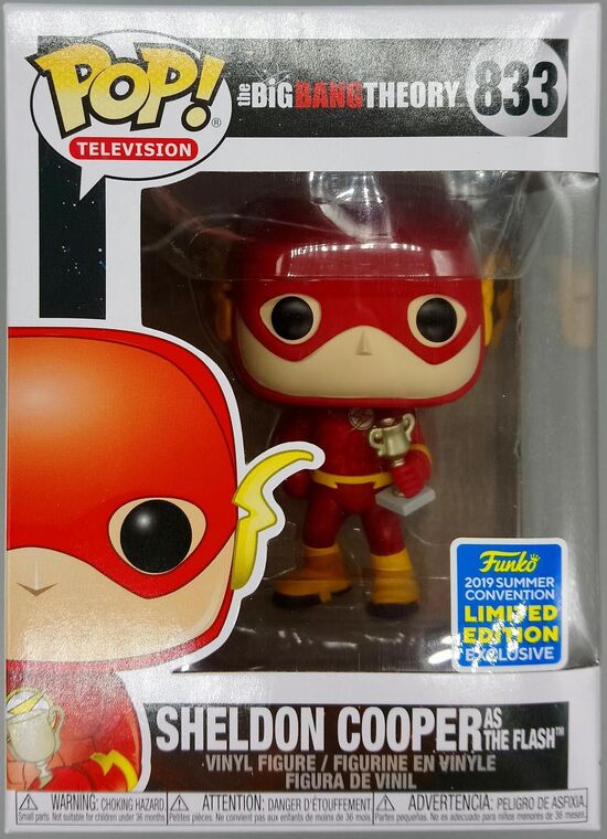 #833 Sheldon Cooper (as The Flash) - Big Bang Theory