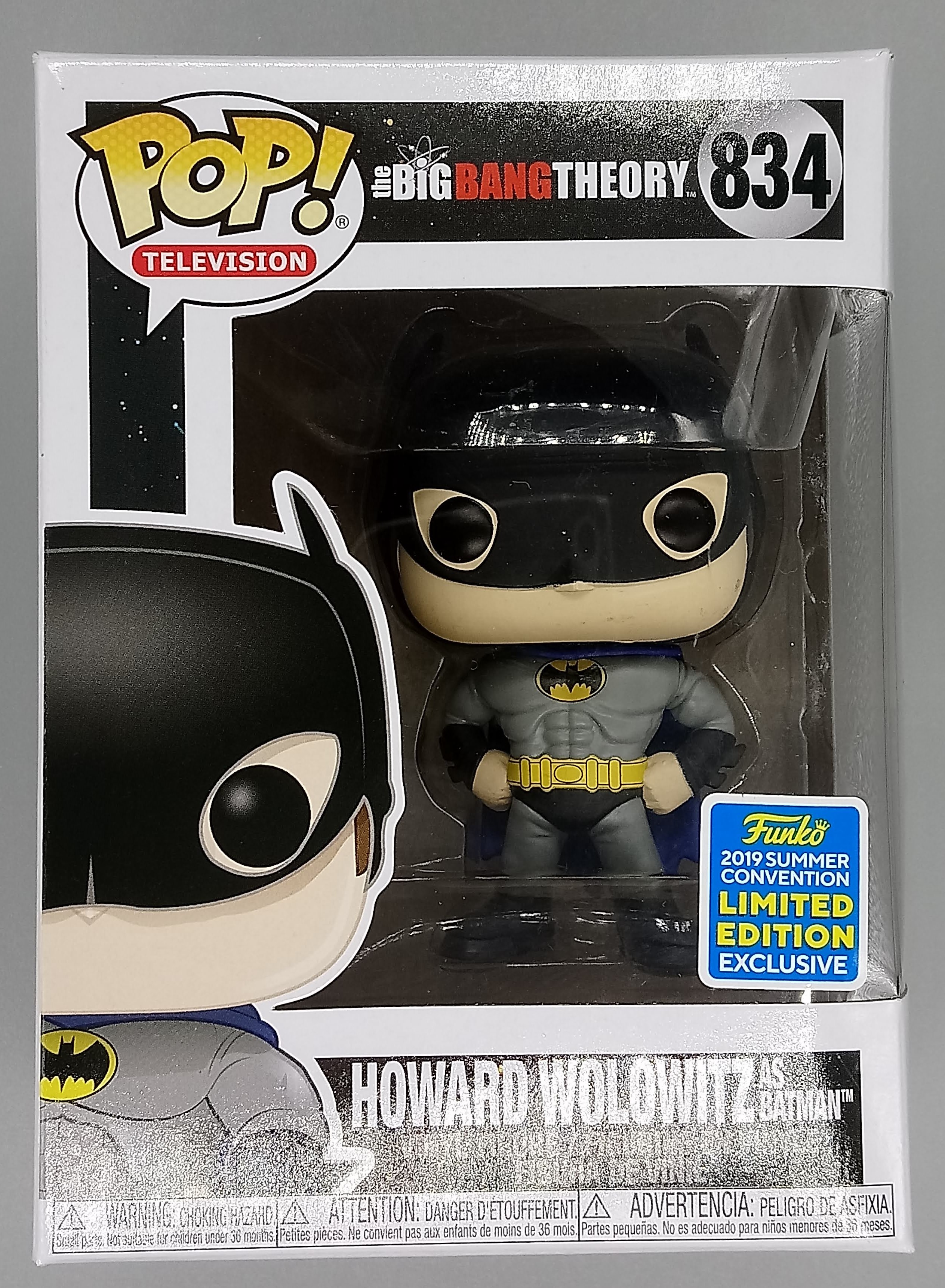 834 Howard Wolowitz (as Batman) - Big Bang Theory - 2019 – Funko Pops