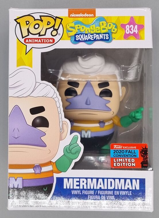 #834 MermaidMan - SpongeBob Squarepants - 2020 Con