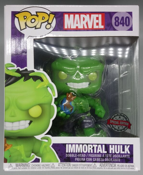 #840 Immortal Hulk - 6 Inch - Marvel