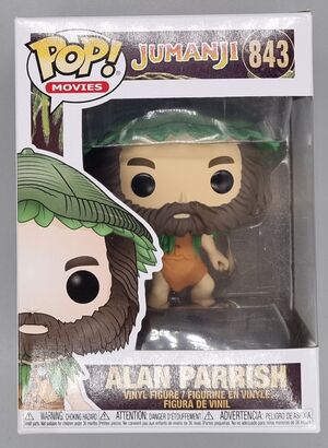 #843 Alan Parrish - Jumanji - BOX DAMAGE