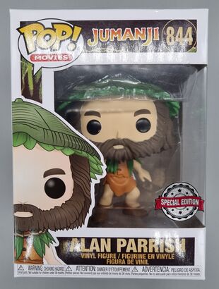 #844 Alan Parrish (w/ Knife) - Jumangi - Exclusive