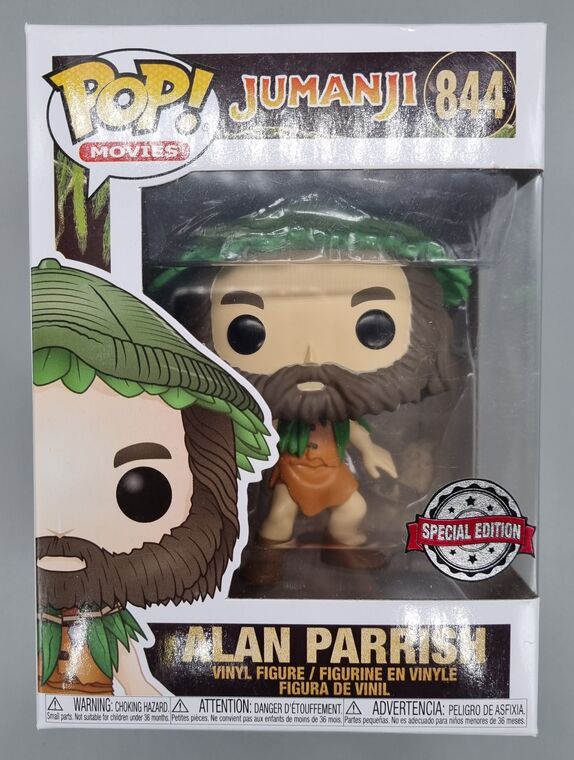 #844 Alan Parrish (w/ Knife) - Jumangi - Exclusive