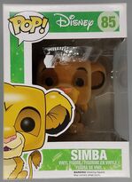 #85 Simba - Flocked - Disney Lion King - BOX DAMAGE