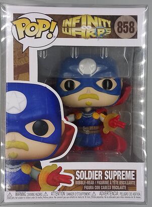 #858 Soldier Supreme - Marvel Infinity Warps