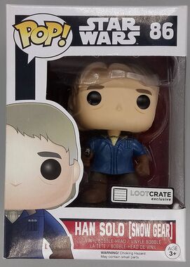 #86 Han Solo (Snow Gear) - Star Wars - BOX DAMAGE