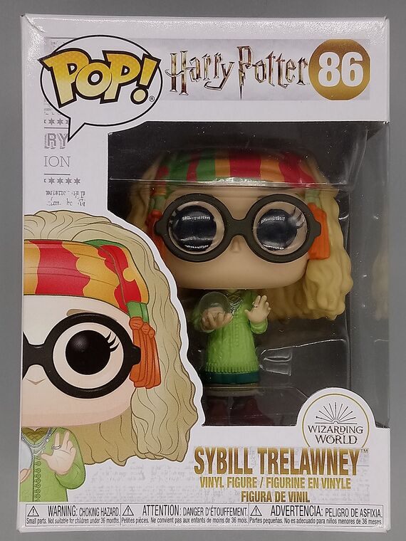 #86 Sybill Trelawney - Harry Potter - BOX DAMAGE