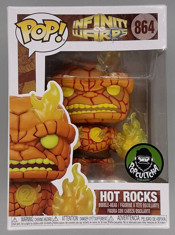#864 Hot Rocks - Marvel Infinity Warps