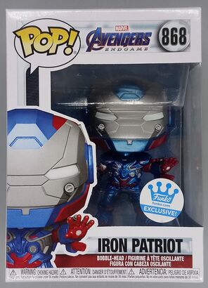 #868 Iron Patriot - Metallic - Marvel Avengers Endgame