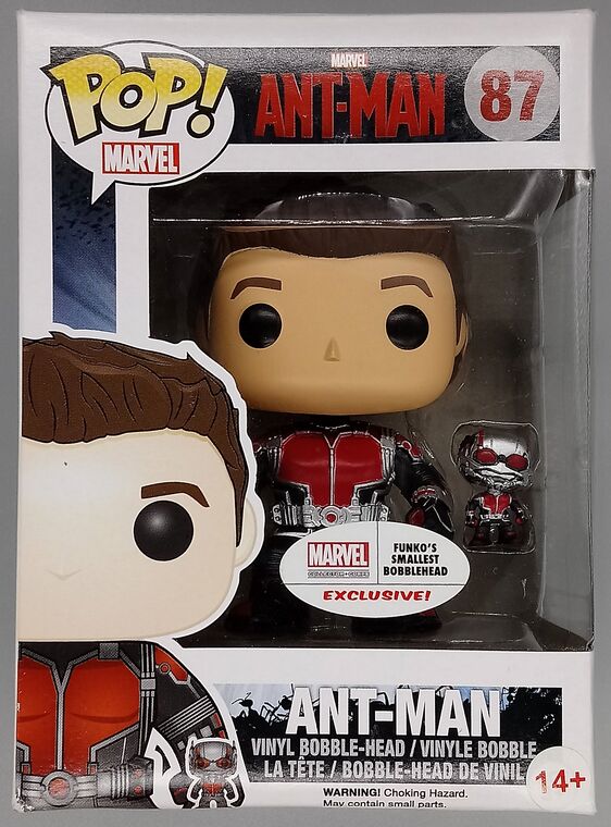 #87 Ant-Man (Unmasked) Marvel Collector Corps BOX DAMAGE