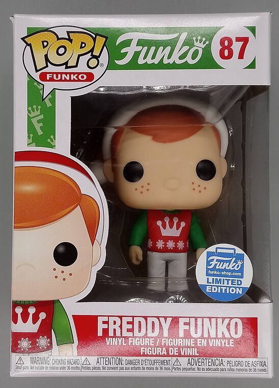#87 Freddy Funko (Holiday) Christmas - Funko (Freddy)