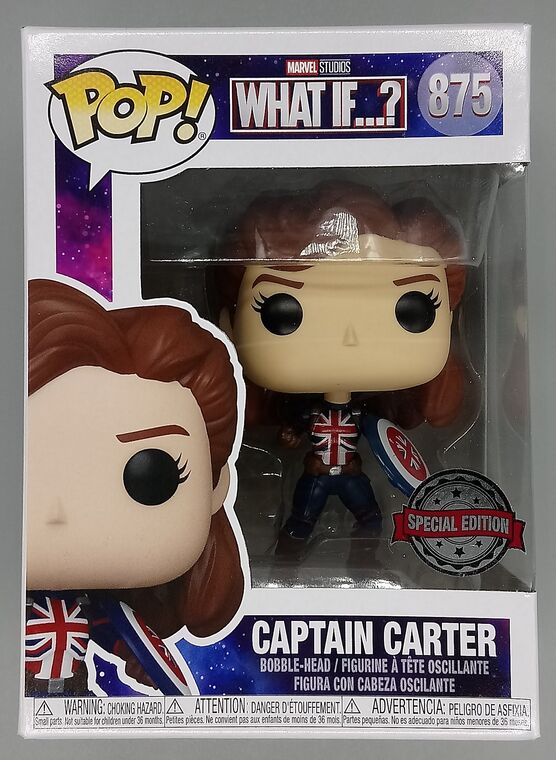 #875 Captain Carter (Action Pose) - Marvel What If..?