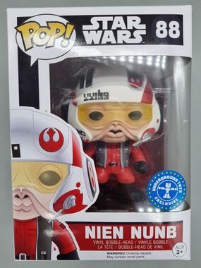 #88 Nien Nunb (X-Wing Pilot) Star Wars The Force Awakens Exc