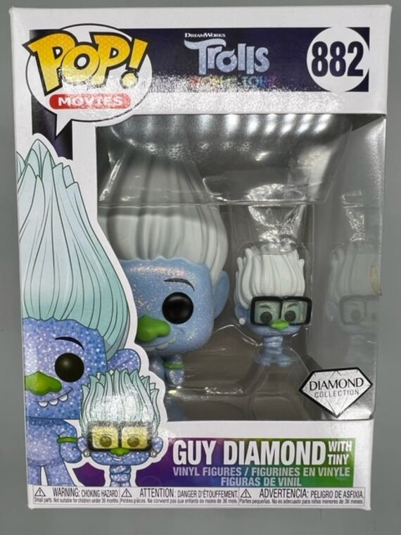 #882 Guy Diamond (with Tiny) Diamond - Trolls World Tour