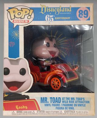 #89 Mr. Toad (at the Mr. Toad's Wild Ride Attraction)