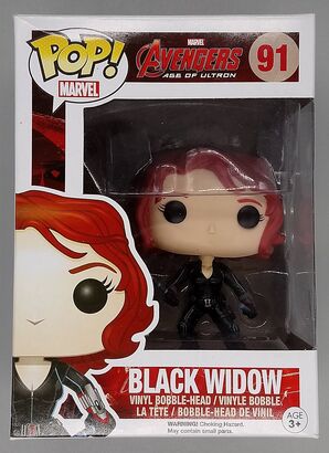#91 Black Widow - Marvel Avengers: Age of Ultron BOX DAMAGE