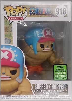 #918 Buffed Chopper Pop Animation One Piece - 2021 Exclusive