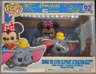 #92 Dumbo the Flying Elephant Attraction (and Minnie Mouse)