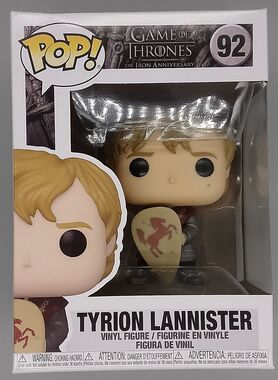 #92 Tyrion Lannister (w/ Shield) - Game of Thrones DAMAGED