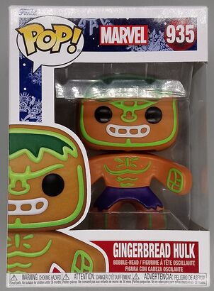 #935 Gingerbread Hulk - Marvel - BOX DAMAGE