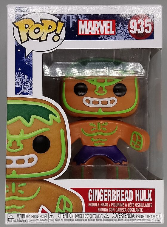 #935 Gingerbread Hulk - Marvel - BOX DAMAGE
