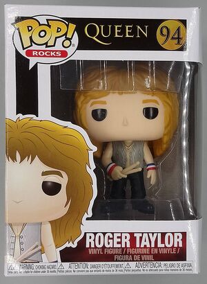 #94 Roger Taylor - Queen - BOX DAMAGE