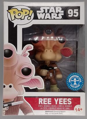 #95 Ree Yees - Star Wars - BOX DAMAGE