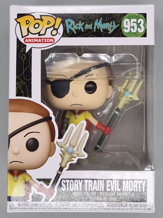#953 Story Train Evil Morty - Pop Animation
