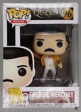 #96 Freddie Mercury (Wembley 1986) Rocks - Queen BOX DAMAGE