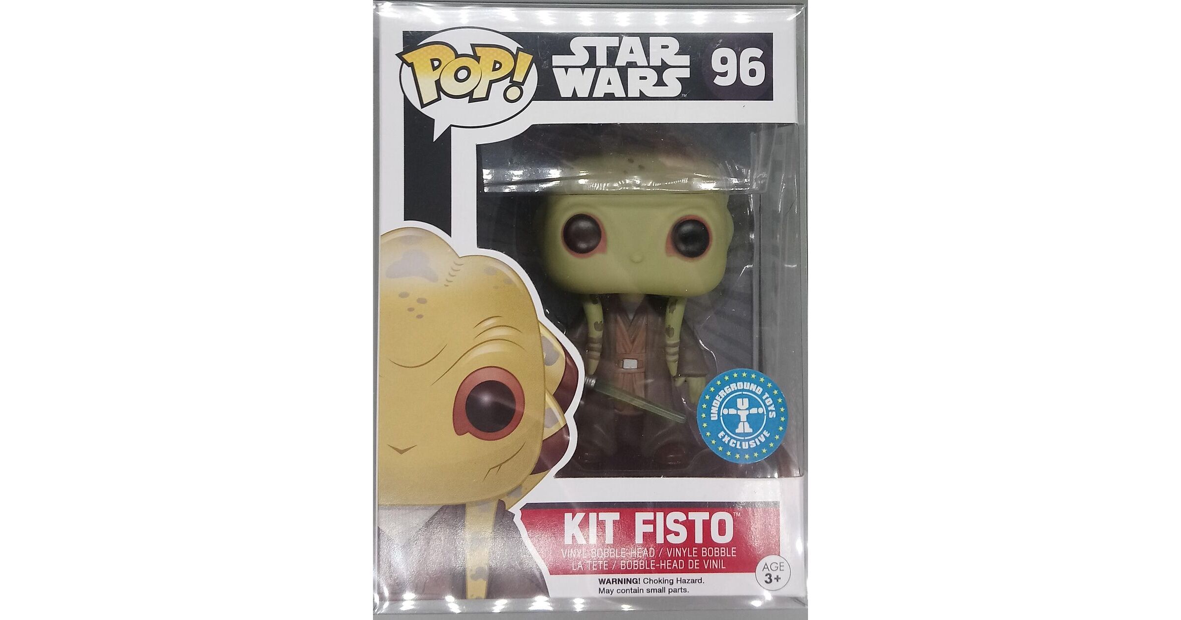 送料無料/即納】 ファンコ FUNKO フィギュア 8554 Funko Pop! Star Wars Kit Fisto (Limited  Exclusive Edition)