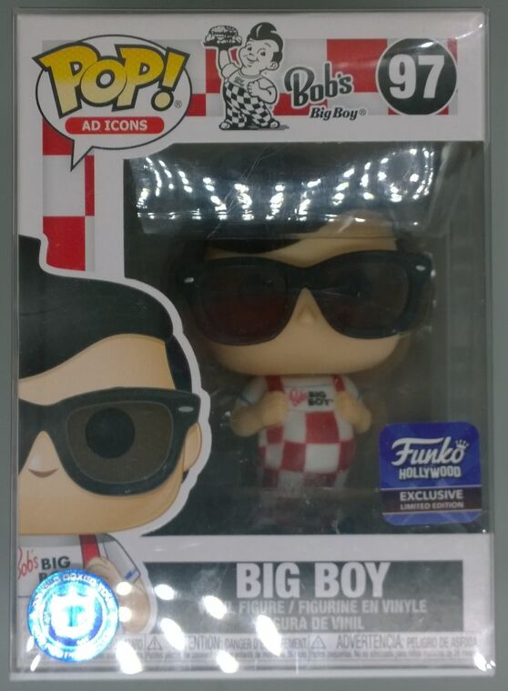 #97 Big Boy (Sunglasses) Ad Icons - Funko Hollywood Exc