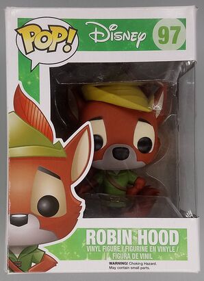 #97 Robin Hood - Disney Robin Hood - BOX DAMAGE
