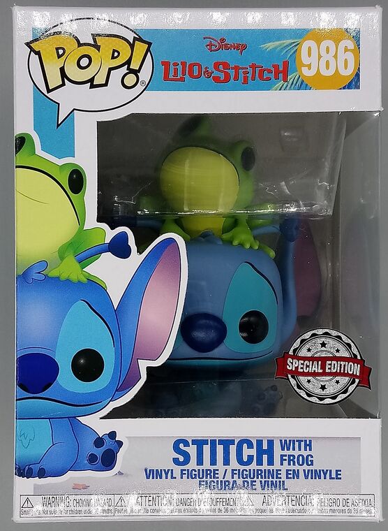 #986 Stitch (with Frog) - Disney Lilo & Stitch