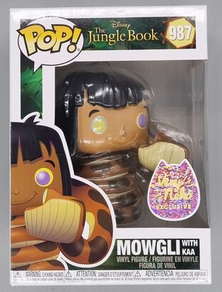 #987 Mowgli (with Kaa) - Disney Jungle Book