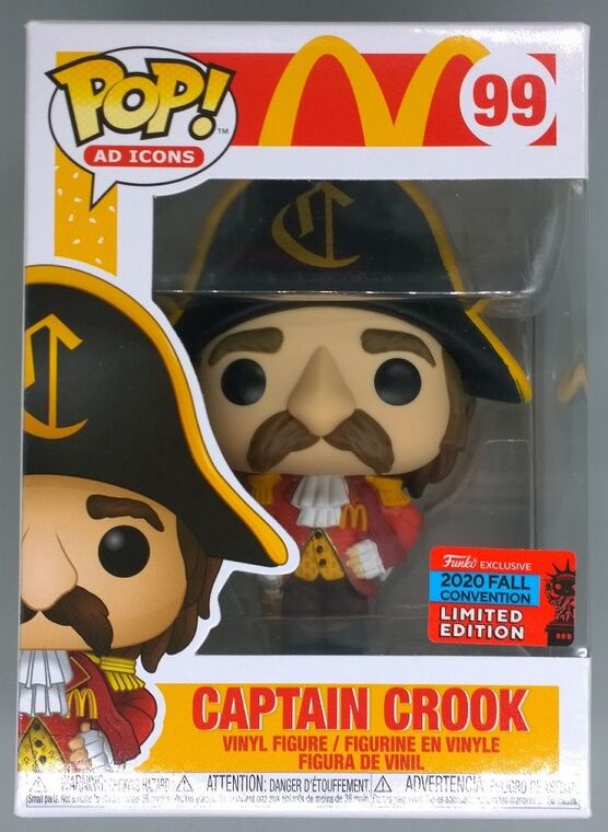 #99 Captain Crook - Ad Icons - McDonalds - 2020 Con Exclusiv