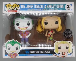[2 Pack] The Joker & Harley Quinn (Beach) - DC - Exclusive