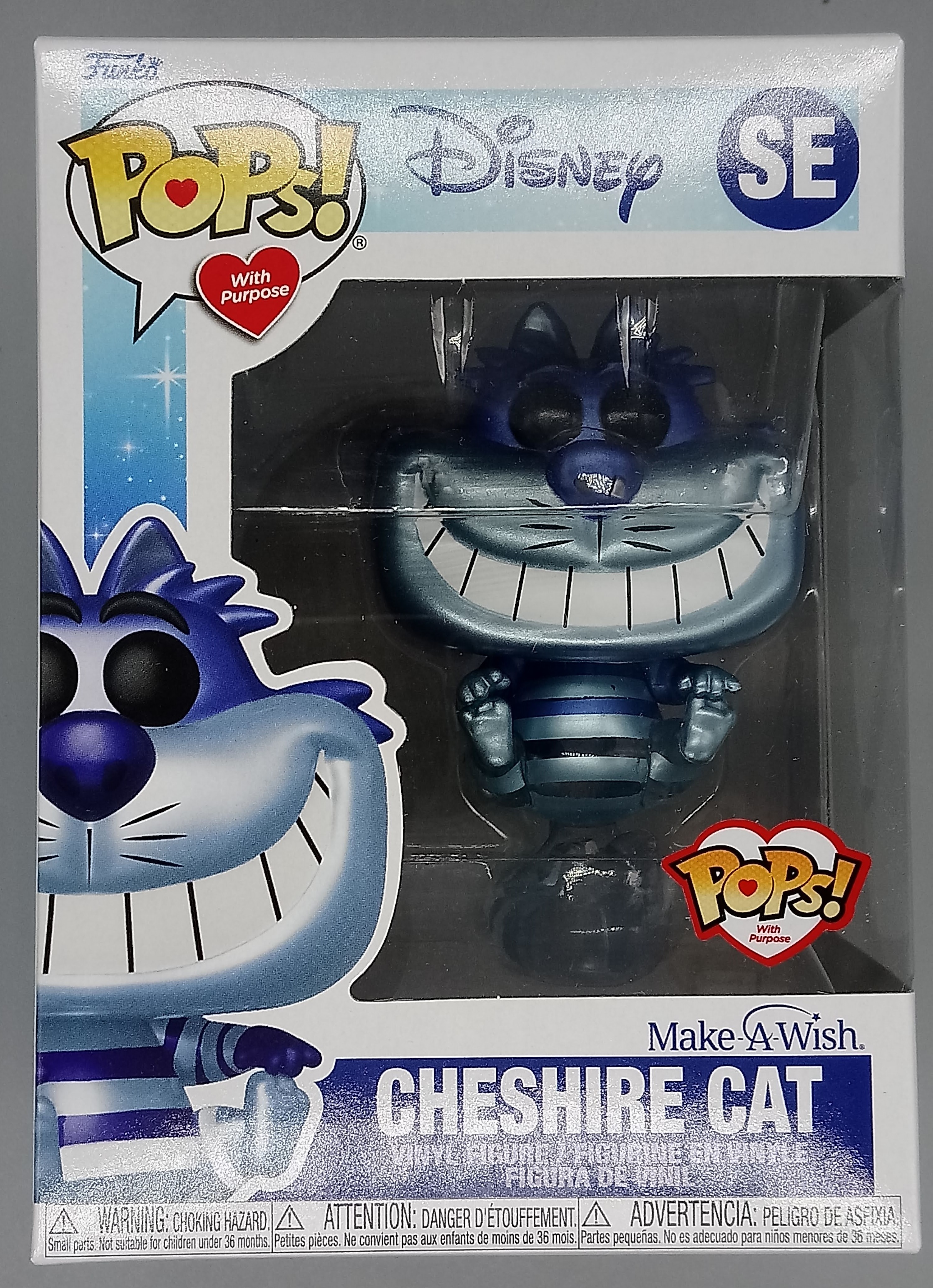 SE Cheshire Cat (MakeAWish) Metallic - Disney – Funko Pops