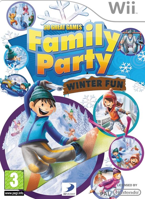 Family Party: Winter Fun 30 Great Games
