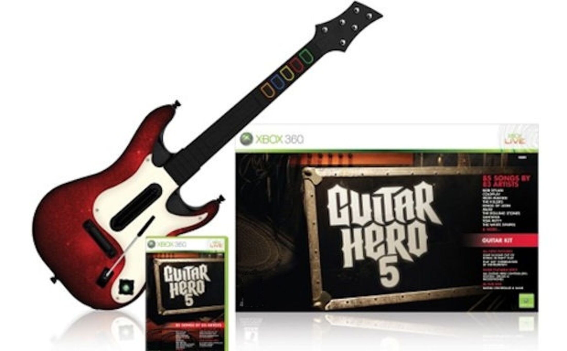 Guitar Hero 5 with Guitar Nintendo