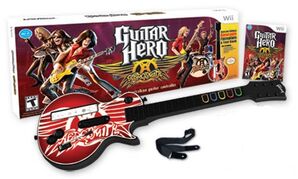 Guitar Hero Aerosmith with Guitar
