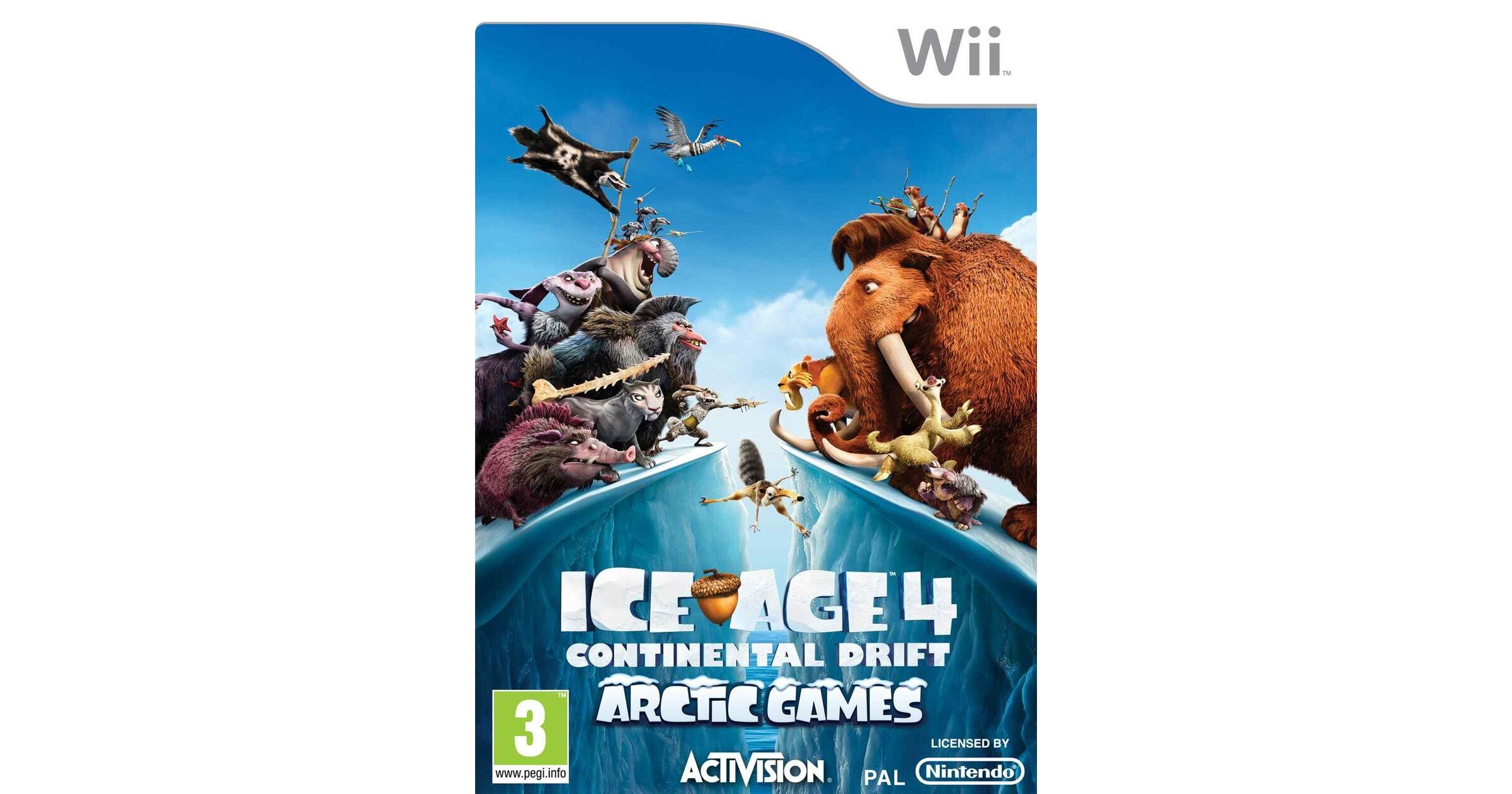 Ice Age 4 Continental Drift Arctic Games Nintendo