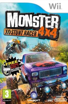 Monster 4x4 Stuntrace with Steering Wheel