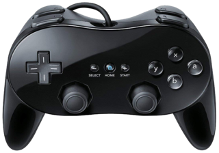 Nintendo Classic Controller Pro - Black (Wii)