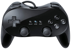 Nintendo Classic Controller Pro - Black (Wii)