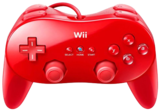 Nintendo Classic Controller Pro - Red (Wii)