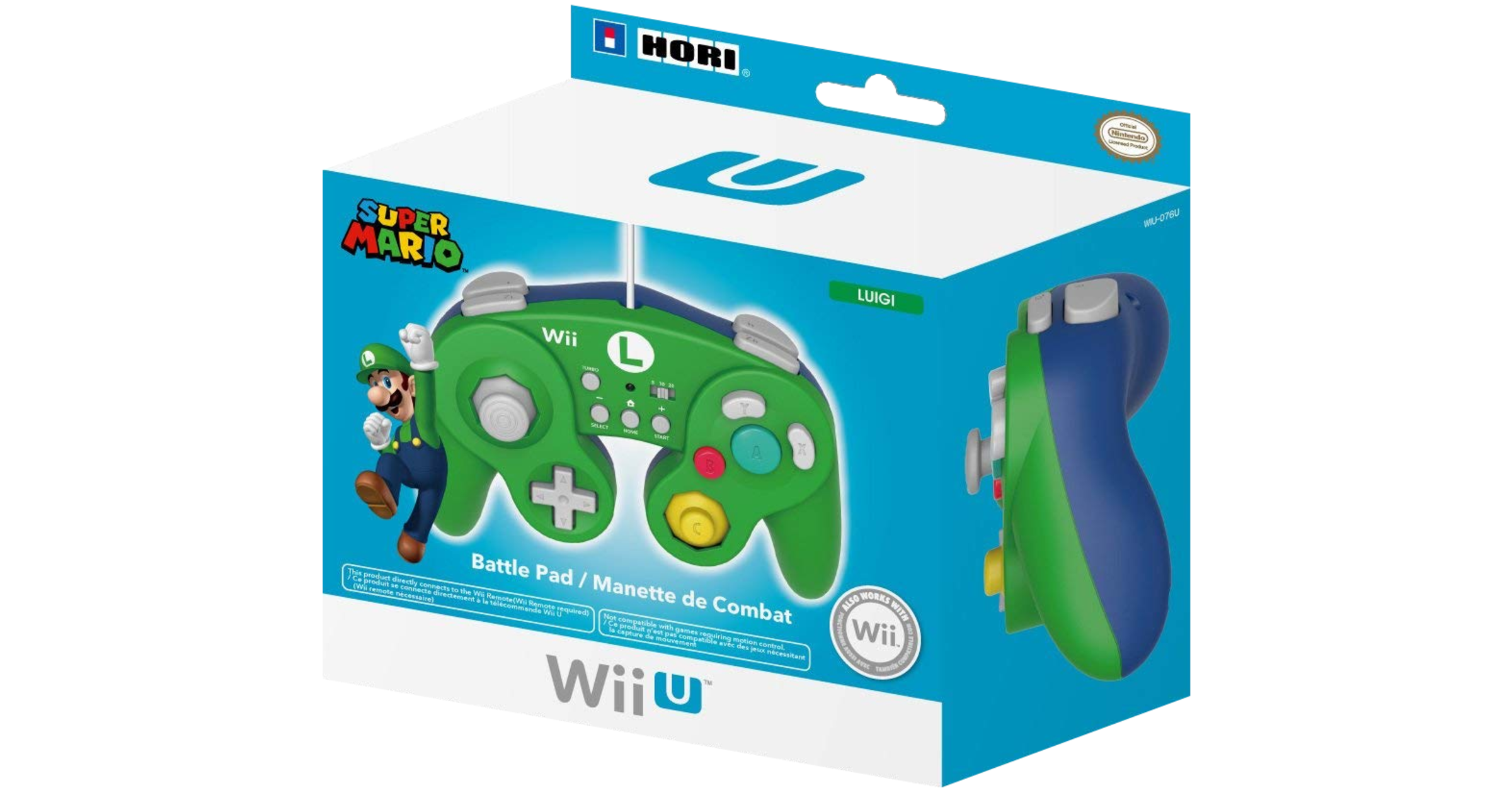 Nintendo Classic Mini Controller (Luigi) Wii or WiiU