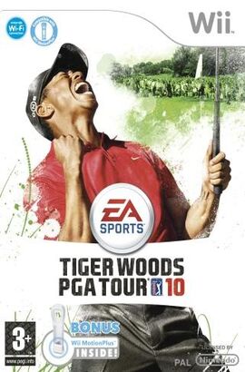 Tiger Woods PGA Tour 10 with Wii Motion Plus