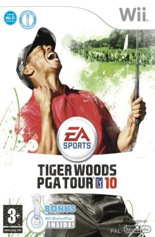 Tiger Woods PGA Tour 10 with Wii Motion Plus