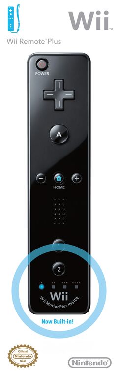Wii Remote Plus - Black