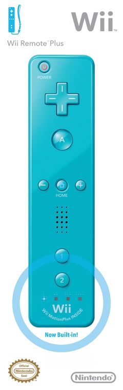 Wii Remote Plus - Blue